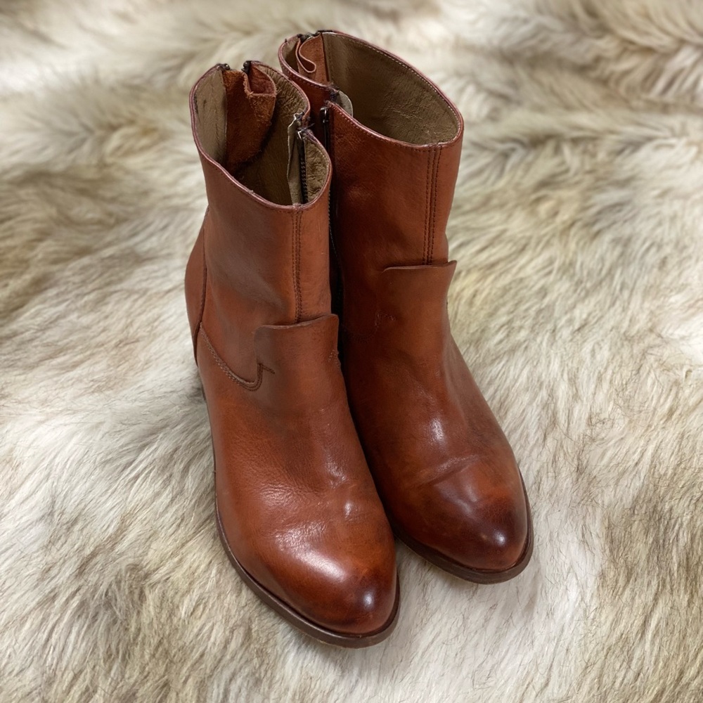 Dolce Vita Leather Ankle Boots, Size 10 - Picture 2 of 14